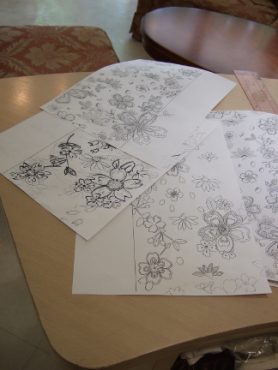 「めぐみ桜」・・・・新しい博多織の織り柄です★