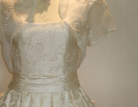 博多織「ローラン」にレースモチーフ★