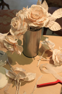 博多織のコサージュ