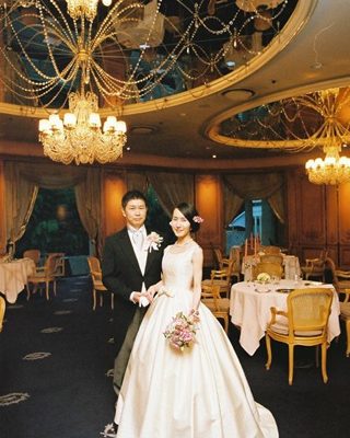 新春～トゥルーダルジャンで博多織ウェディングドレス☆