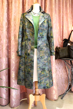 母娘で着れる紬のコート～７０年前の着物から・・・！