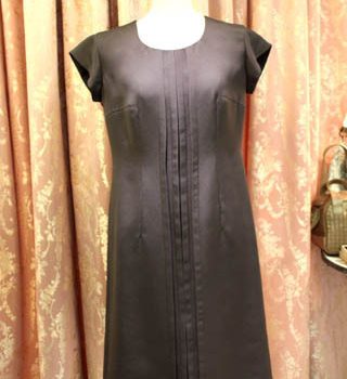 無地の羽織地でワンピース！