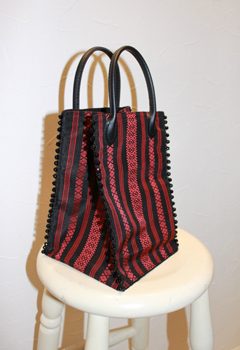 半幅帯のトートバック