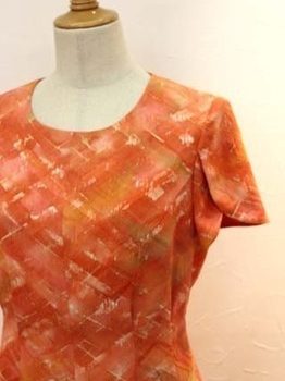 春の道行コートをワンピースに…☆