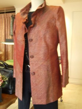 日本の織物で…大人着を！