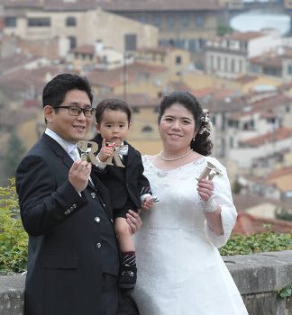 子連れで海外ウェディング！可愛い僕も一緒です💛…Firenze