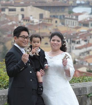 子連れで海外ウェディング!可愛い僕も一緒です💛…Firenze