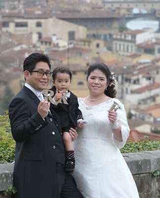 子連れで海外ウェディング！可愛い僕も一緒です💛…Firenze