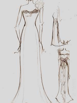 恒子さんのウェディングは・・・レストランで、博多織ウェディングドレスです！