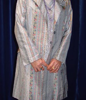 大島紬が素敵なカクテルジャケットに！