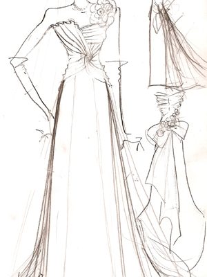 ミス福岡の久美子さん！ウェディングドレスはゴージャス博多織オーダーウェディングドレスです★