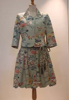 Rinowa Collection   美しい着物ドレスです。