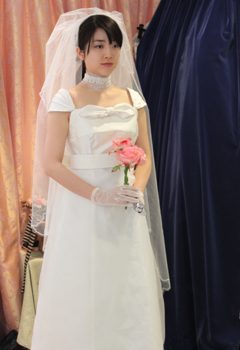 お隣の国、韓国からの花嫁様