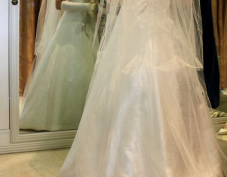 シンプル＆フェミニンゴージャス！な２wayウェディングドレス！！