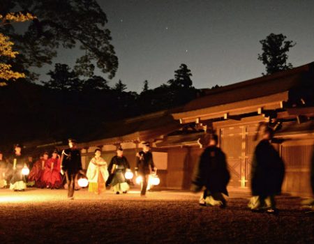 伊勢神宮内宮式年遷宮・・・・・臨時祭主黒田清子様