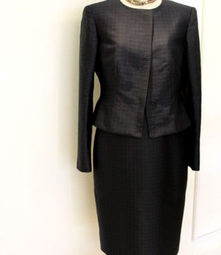 慶事の博多織スーツ・・・出来上がり