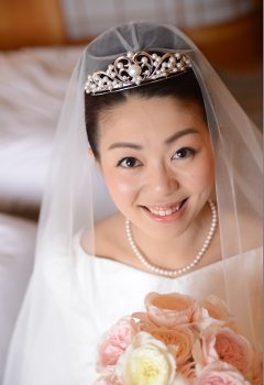 オーダーメイドのウェディングドレス・・・・当日までは新郎様には秘密！