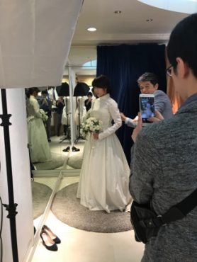 小さい頃からの夢のウェディングドレス