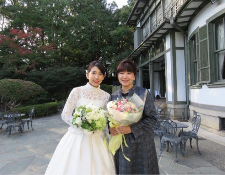 花嫁のお母様の衣装